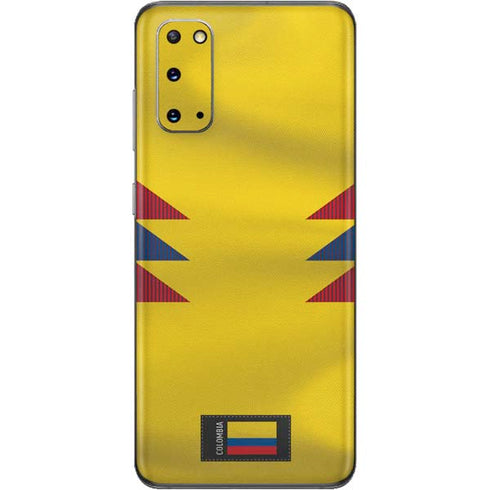 Colombia Soccer Flag Galaxy S20 Skin