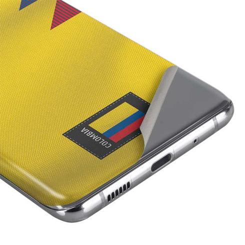 Colombia Soccer Flag Galaxy S20 Skin