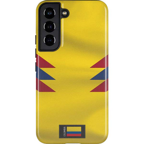 Colombia Soccer Flag Galaxy S22 Pro Case