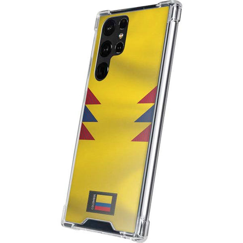 Colombia Soccer Flag Galaxy S22 Ultra Clear Case