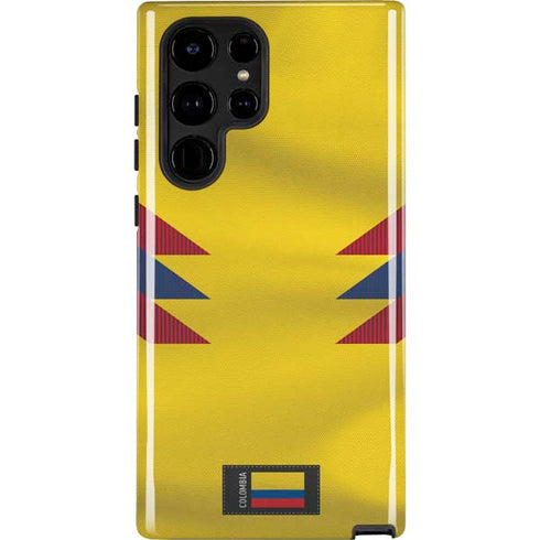 Colombia Soccer Flag Galaxy S22 Ultra Pro Case