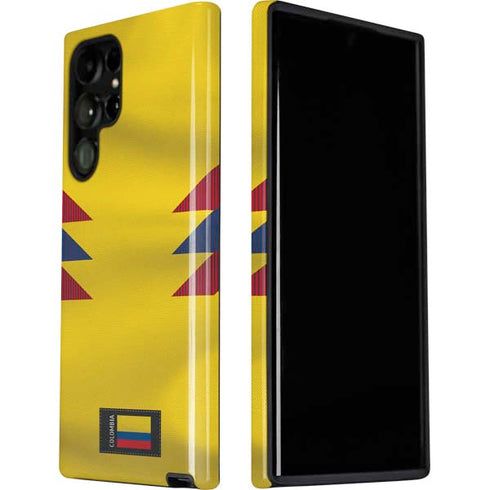 Colombia Soccer Flag Galaxy S22 Ultra Pro Case