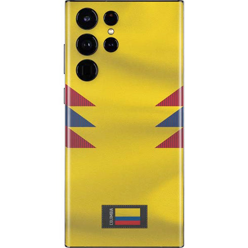 Colombia Soccer Flag Galaxy S22 Ultra Skin