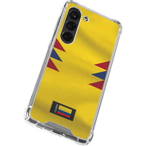 Colombia Soccer Flag Galaxy S23 Clear Case