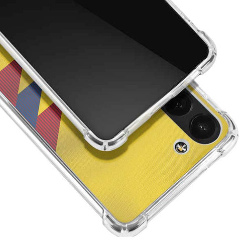 Colombia Soccer Flag Galaxy S23 Clear Case