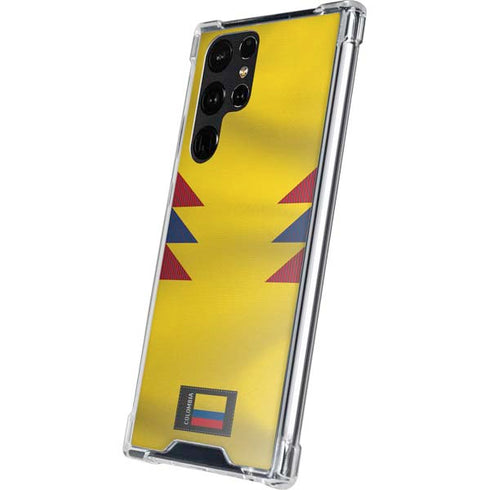 Colombia Soccer Flag Galaxy S24 Ultra Clear Case