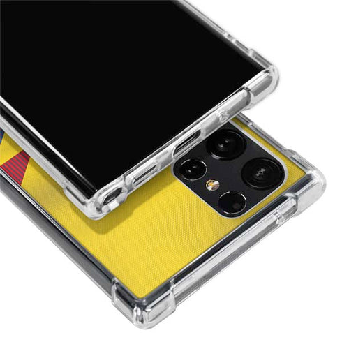 Colombia Soccer Flag Galaxy S24 Ultra Clear Case