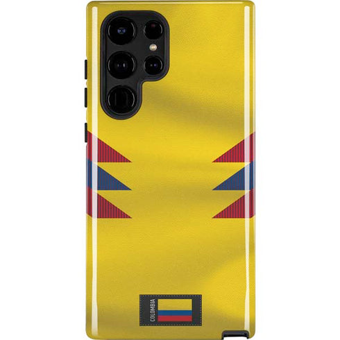 Colombia Soccer Flag Galaxy S24 Ultra Impact Case