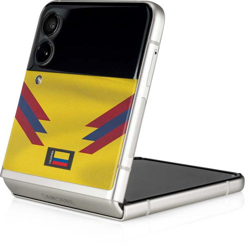 Colombia Soccer Flag Galaxy Z Flip4 5G Skin