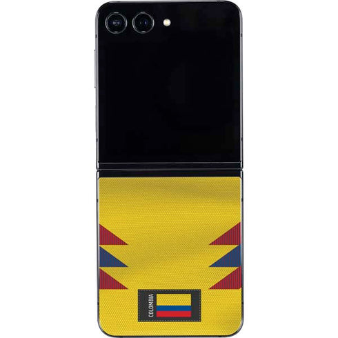 Colombia Soccer Flag Galaxy Z Flip5 5G Skin