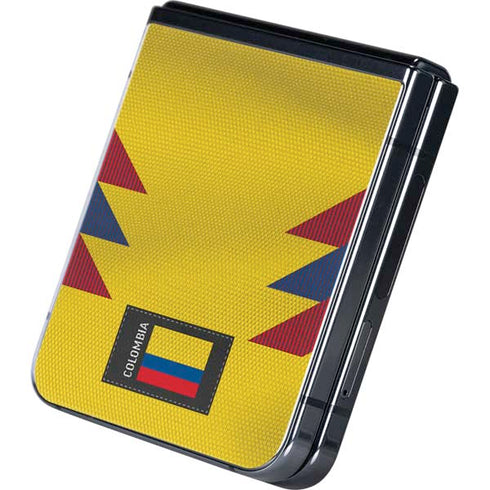 Colombia Soccer Flag Galaxy Z Flip5 5G Skin