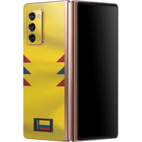 Colombia Soccer Flag Galaxy Z Fold2 5G Skin