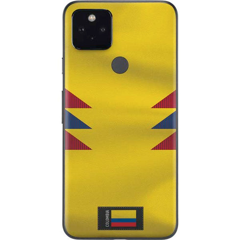 Colombia Soccer Flag Google Pixel 5a Skin