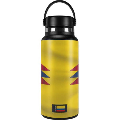 Colombia Soccer Flag Hydro Flask 32oz Wide Mouth Skin