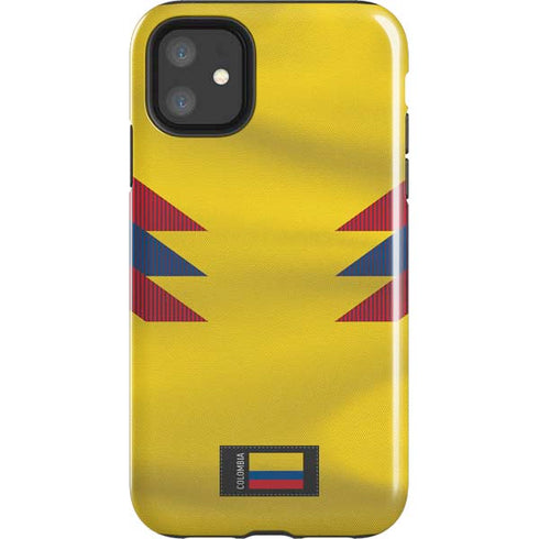 Colombia Soccer Flag iPhone 11 Impact Case