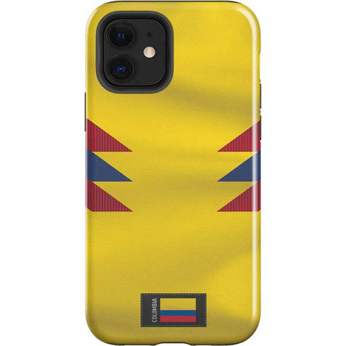 Colombia Soccer Flag iPhone 12 Impact Case