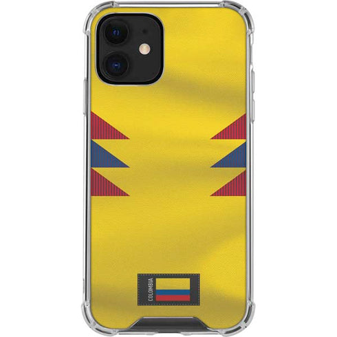 Colombia Soccer Flag iPhone 12 Mini Clear Case
