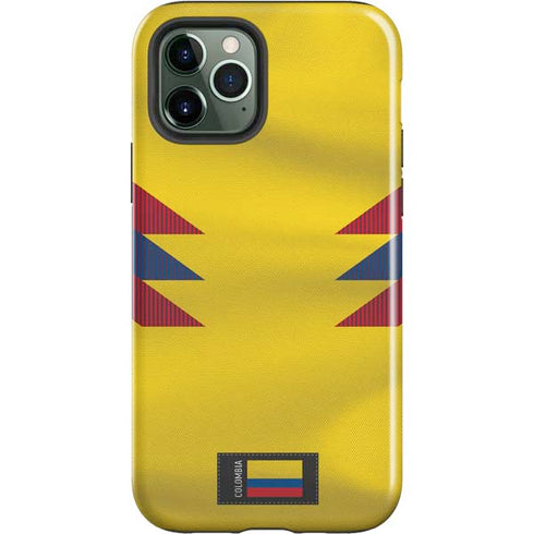 Colombia Soccer Flag iPhone 12 Pro Impact Case