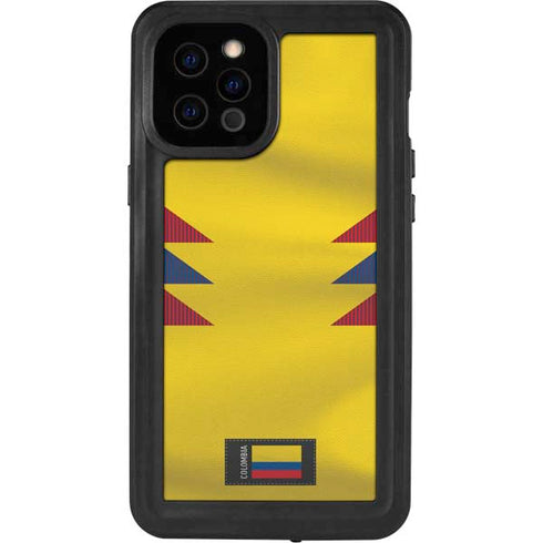 Colombia Soccer Flag iPhone 12 Pro Max Waterproof Case