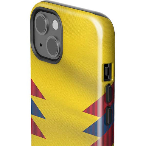 Colombia Soccer Flag iPhone 14 Plus Impact Case