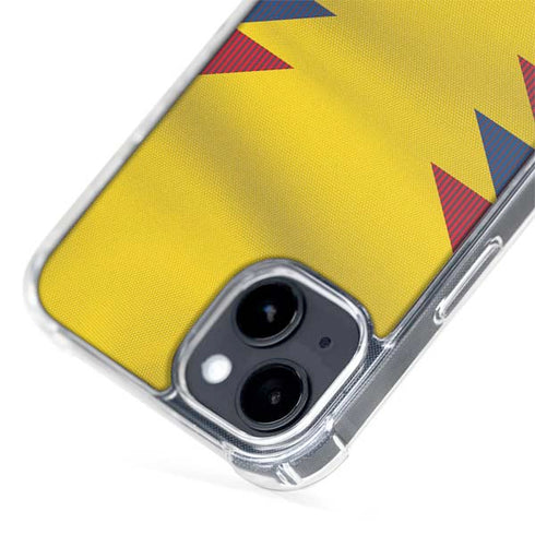 Colombia Soccer Flag iPhone 15 Plus MagSafe Case