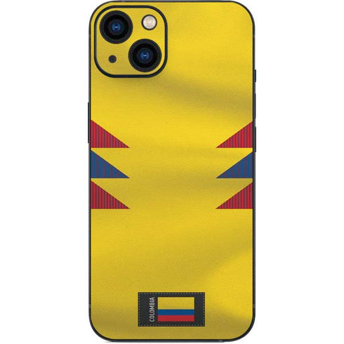 Colombia Soccer Flag iPhone 15 Plus Skin