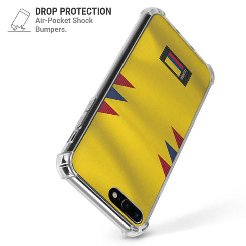 Colombia Soccer Flag iPhone 7/8 Plus Clear Case