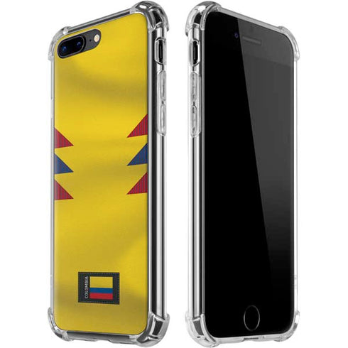 Colombia Soccer Flag iPhone 7/8 Plus Clear Case