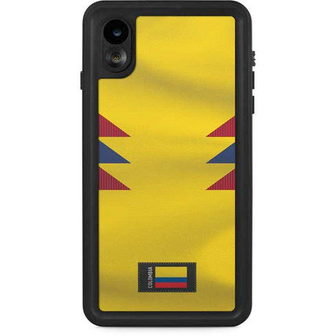 Colombia Soccer Flag iPhone XR Waterproof Case