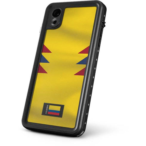 Colombia Soccer Flag iPhone XR Waterproof Case
