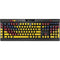 Colombia Soccer Flag K95 RGB PLATINUM Mechanical Gaming Keyboard Skin