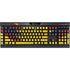 Colombia Soccer Flag K95 RGB PLATINUM Mechanical Gaming Keyboard Skin