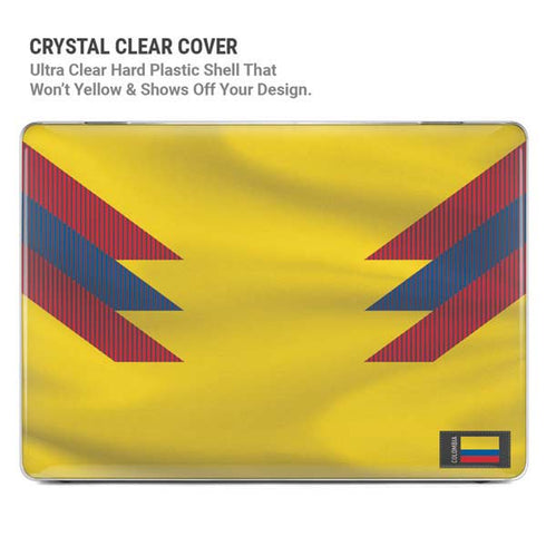 Colombia Soccer Flag MacBook Pro 16in (2021-25) Case plus Skin
