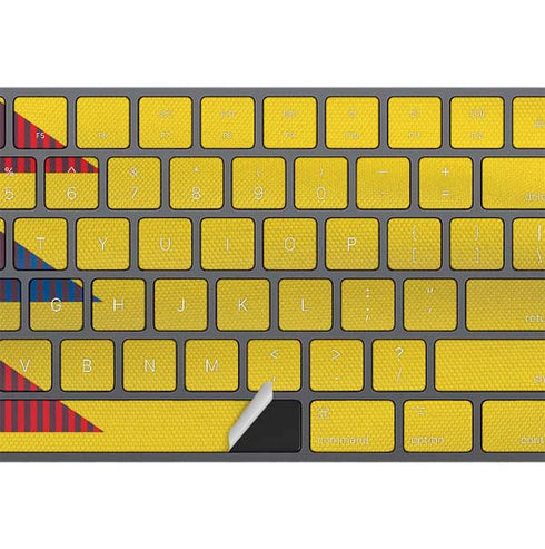 Colombia Soccer Flag Magic Keyboard with Numeric Keypad Skin