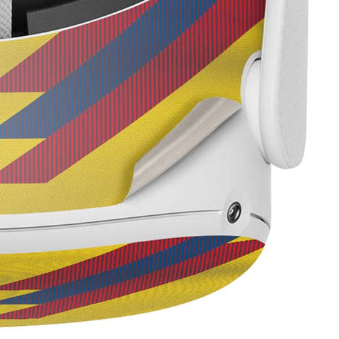 Colombia Soccer Flag Oculus Quest 2 Skin