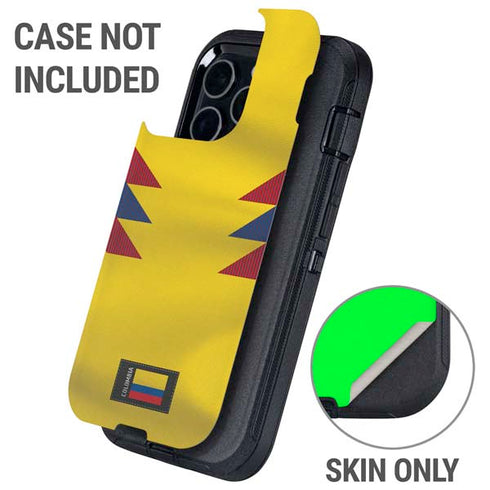 Colombia Soccer Flag Otterbox Defender iPhone Skin