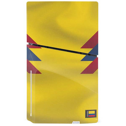 Colombia Soccer Flag PS5 Slim Disk Bundle Skin