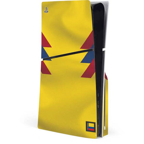 Colombia Soccer Flag PS5 Slim Disk Console Skin