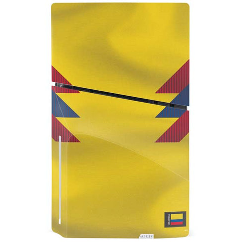 Colombia Soccer Flag PS5 Slim Disk Console Skin
