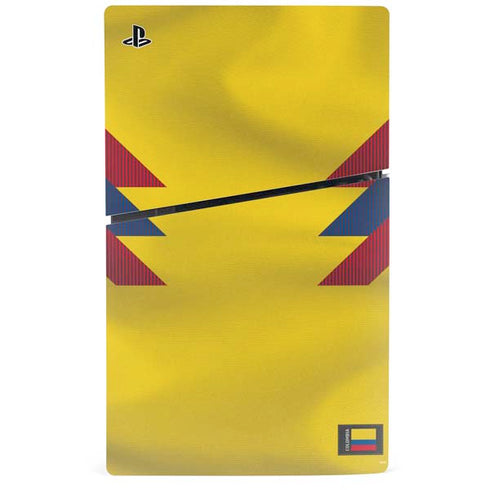 Colombia Soccer Flag PS5 Slim Digital Edition Bundle Skin