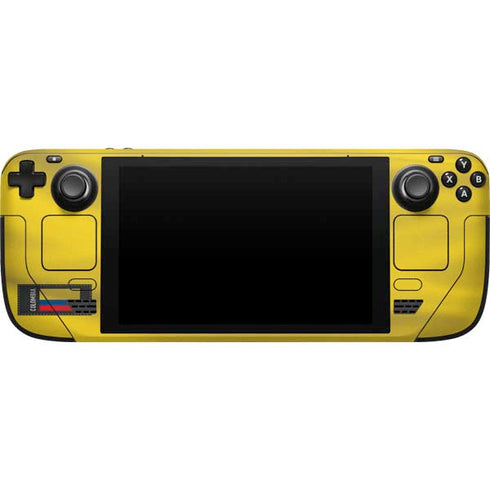 Colombia Soccer Flag Steam Deck Handheld Gaming Computer Skin