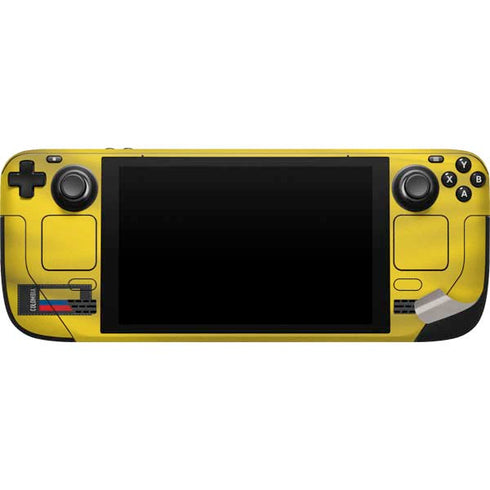 Colombia Soccer Flag Steam Deck Handheld Gaming Computer Skin