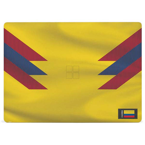 Colombia Soccer Flag Surface Laptop 2 Skin