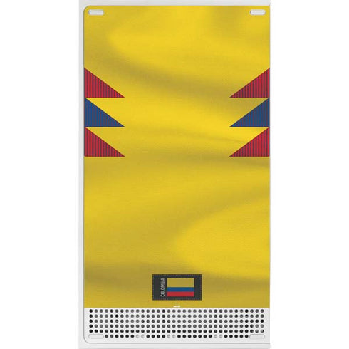 Colombia Soccer Flag Xbox Series S Console Skin