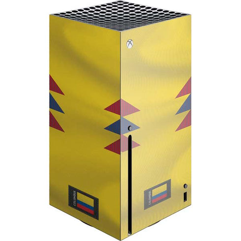 Colombia Soccer Flag Xbox Series X Console Skin