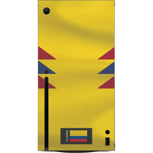 Colombia Soccer Flag Xbox Series X Console Skin