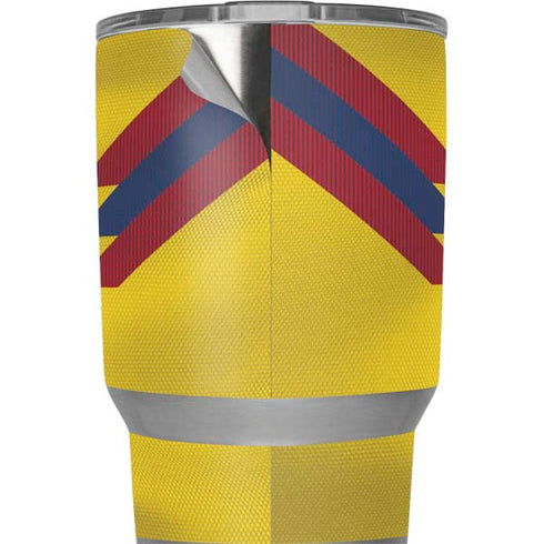 Colombia Soccer Flag Yeti 20oz Tumbler Skin