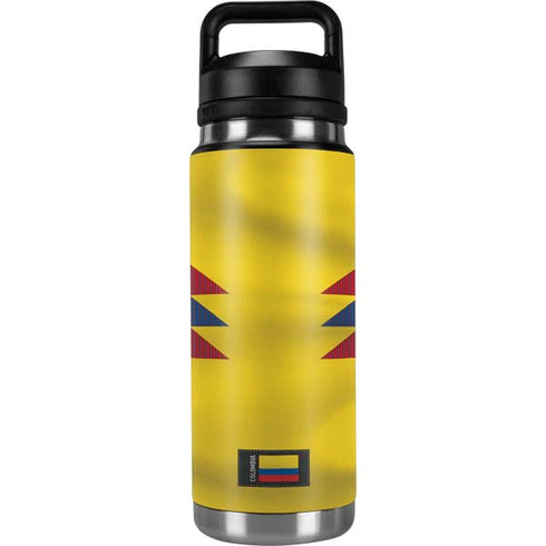 Colombia Soccer Flag YETI Rambler 26oz Bottle Skin
