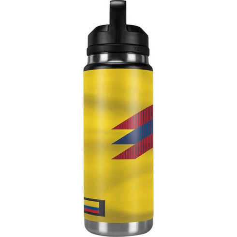 Colombia Soccer Flag YETI Rambler 26oz Bottle Skin