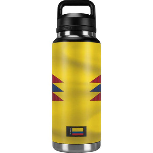 Colombia Soccer Flag YETI Rambler 36oz Bottle Skin